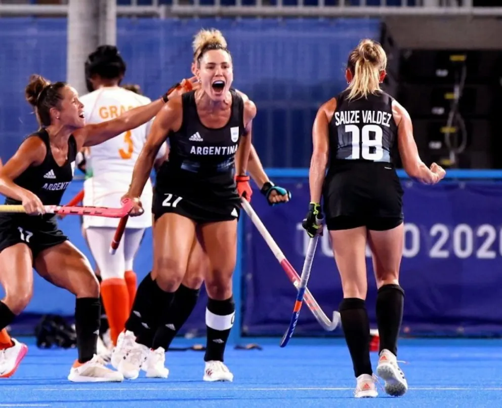 ¡Las Leonas a la final de los Juegos Olímpicos de Tokio! Vencieron 2-1 a India