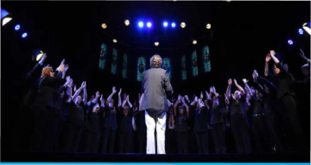 Osvaldo Manzanelli: treinta años al frente del Coro Polifónico Nacional de Ciegos