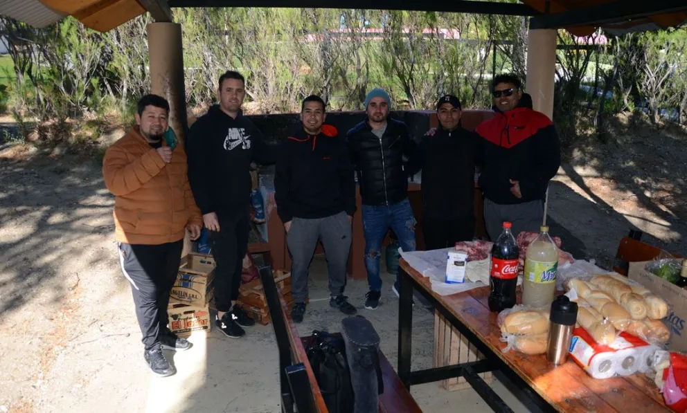 Empleados mercantiles celebraron su día en el Parque Saavedra