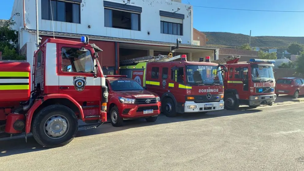 Bomberos Voluntarios de Rada Tilly cumplieron 34 años al servicio de la comunidad