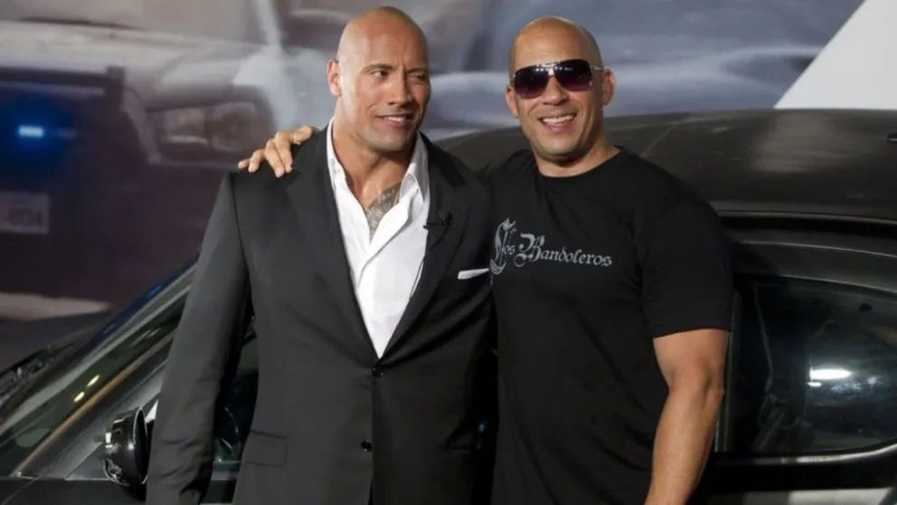 Vin Diesel le pidió a "La Roca" Johnson que regrese a la saga Rápido y Furioso