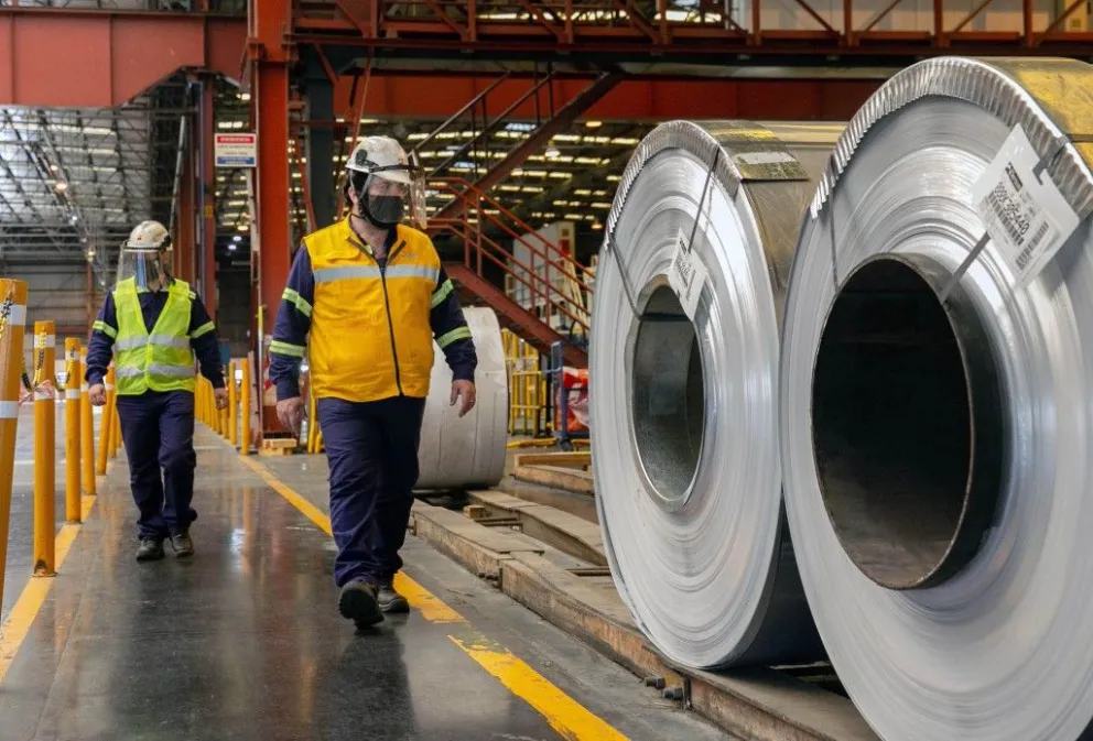 Acindar paralizó el 80% de su planta en Villa Constitución por la caída de la demanda de acero. Cerca de 600 trabajadores fueron suspendidos.