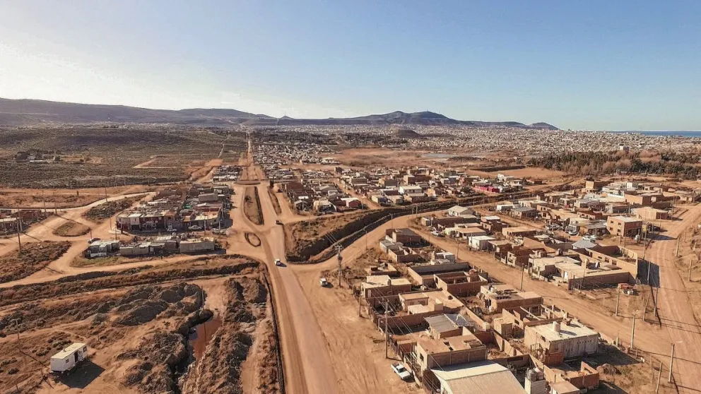 El Municipio colabora para continuar con la obra de red cloacal de Fracción 14 y 15