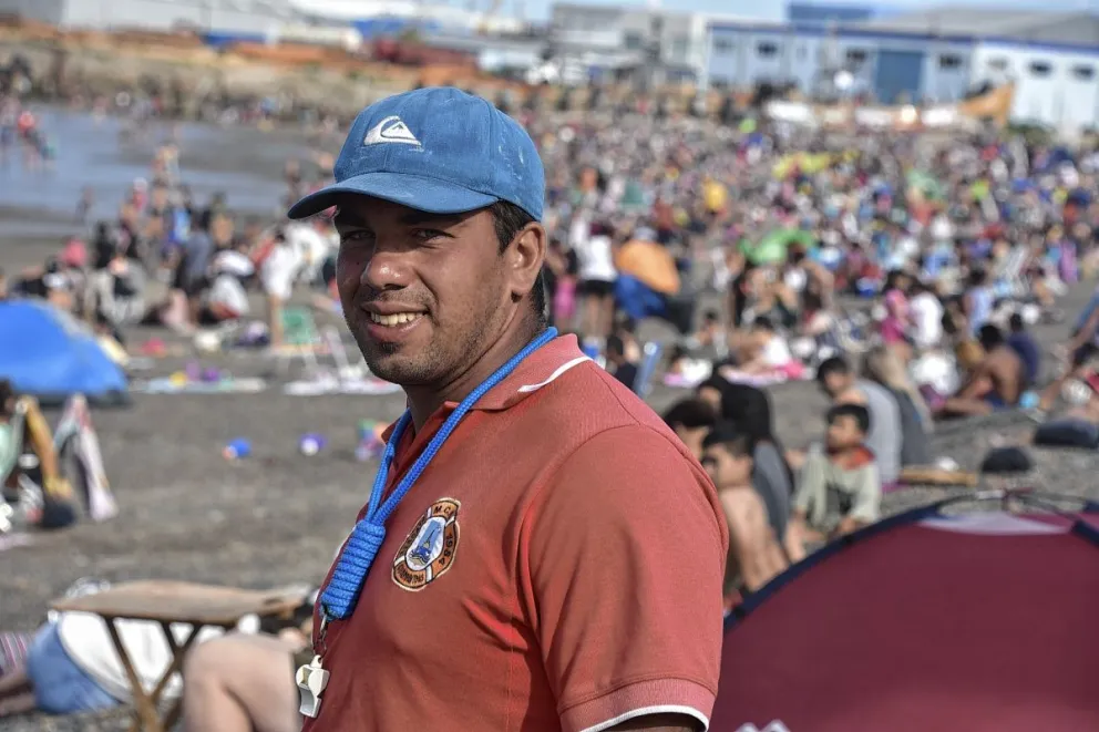 Guardavidas: “Tenemos al equipo completo y la playa bien protegida”