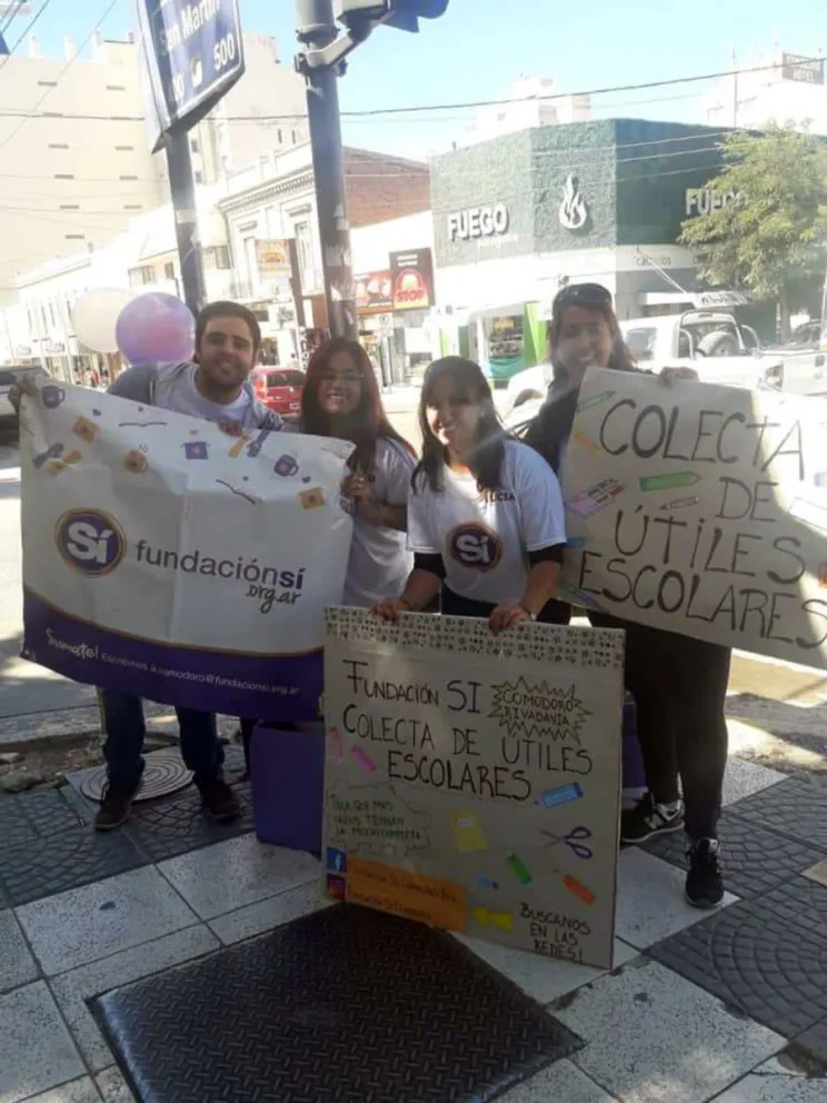 Fundación Sí continúa con su colecta de leche, cacao y galletitas