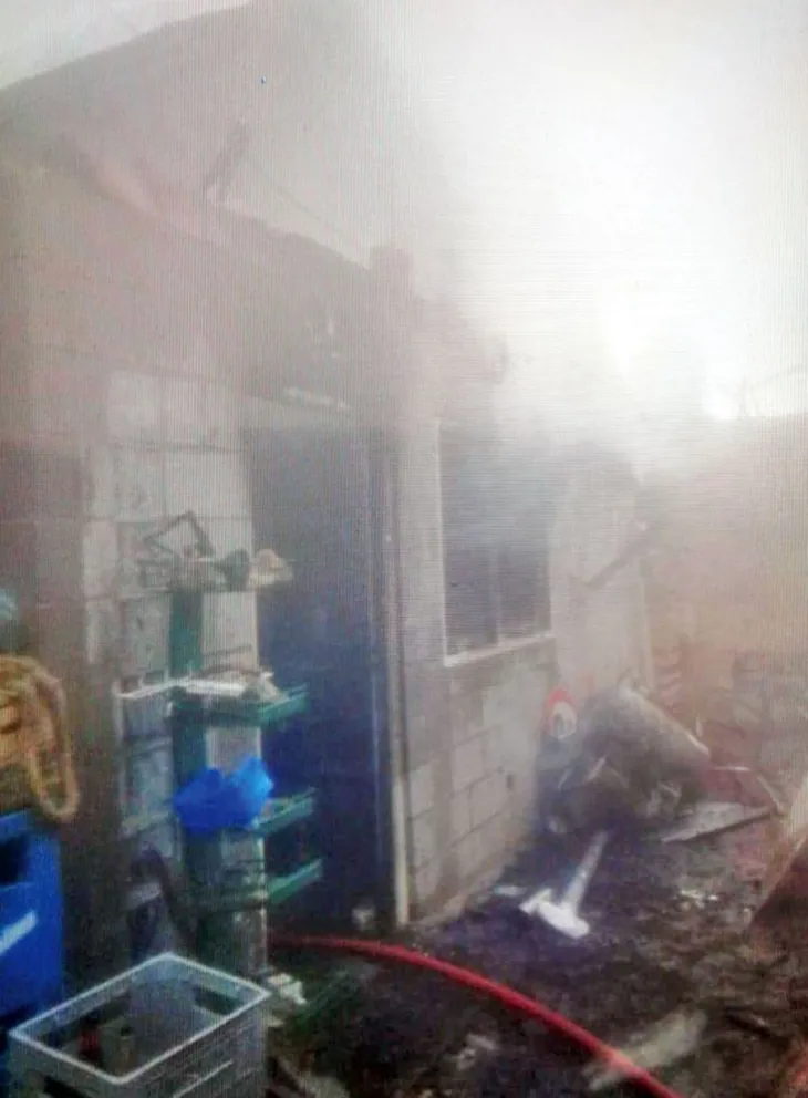 Una chica de 16 años con principio de intoxicación con humo en incendio de su vivienda