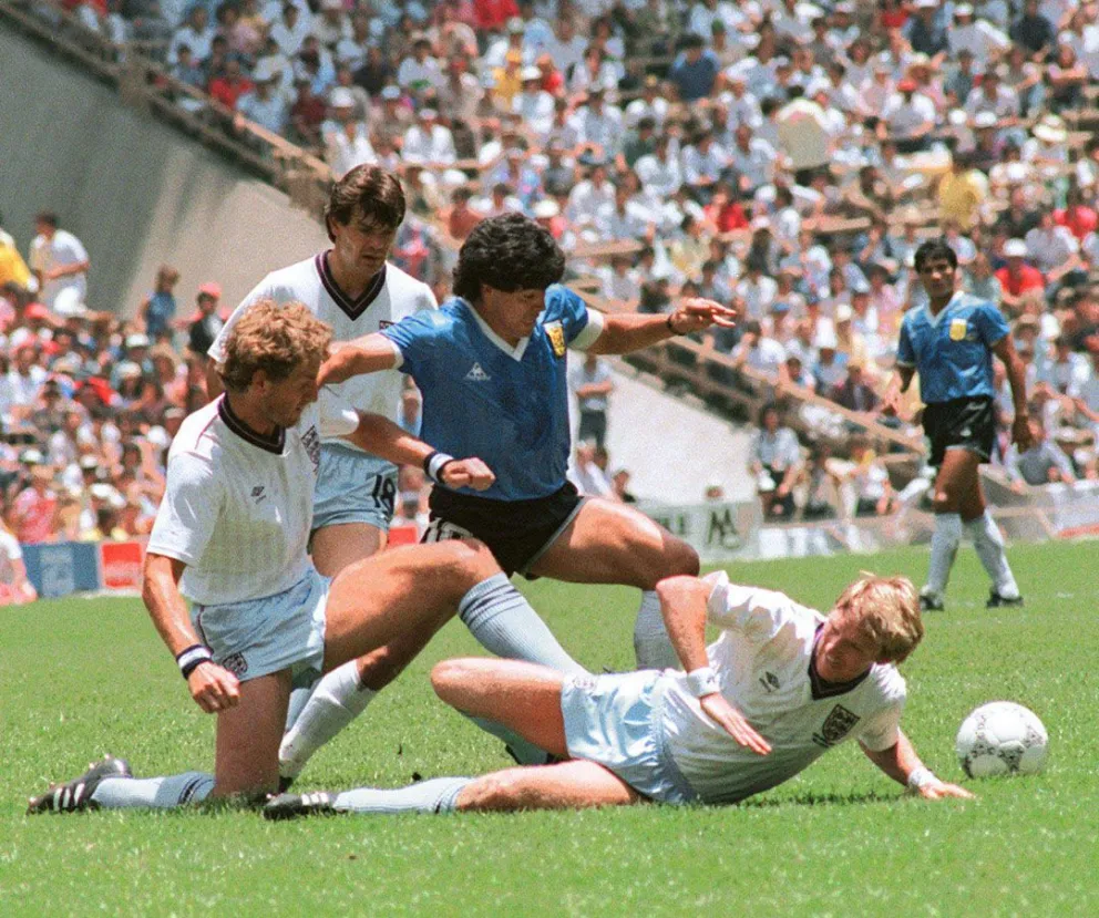 Historias diferentes a 34 años del “gol del siglo” de Maradona a Inglaterra en México 86