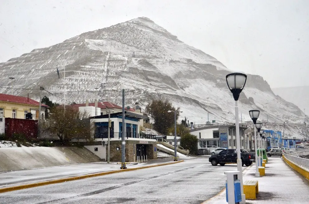 ¿Por qué la nieve se derrite tan rápido en Comodoro?