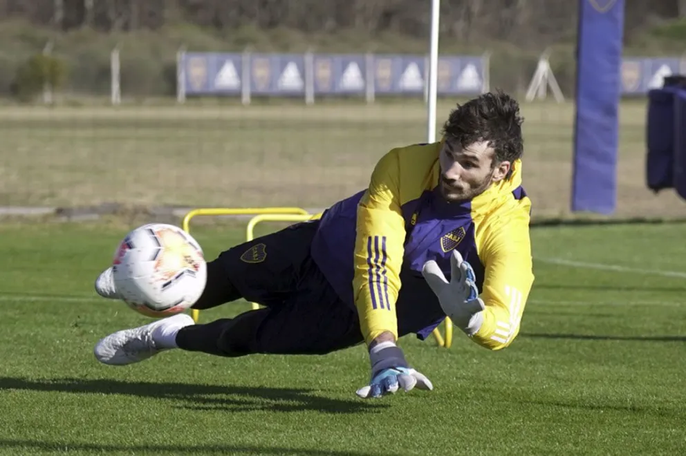 Javier García firmó para Boca Juniors