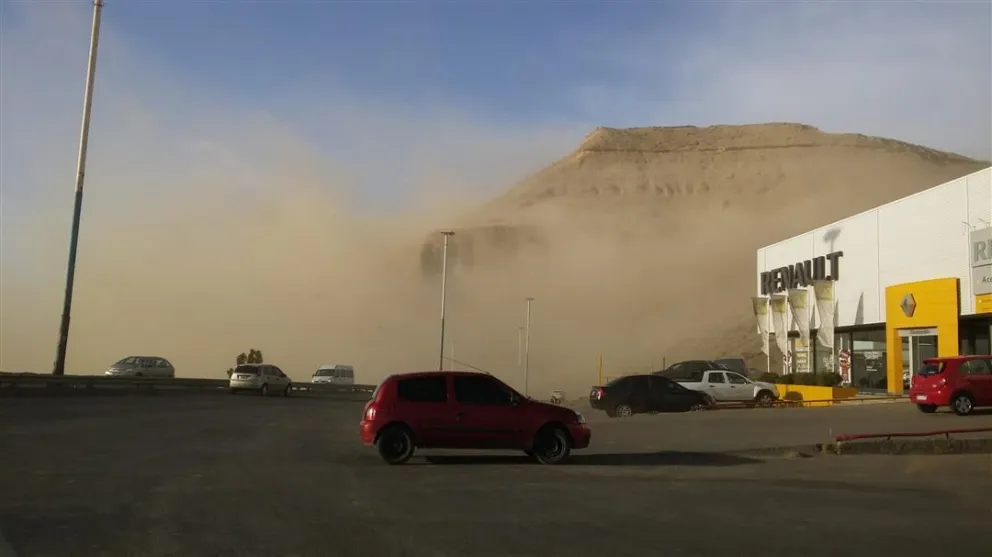 Alerta por fuertes vientos para la región