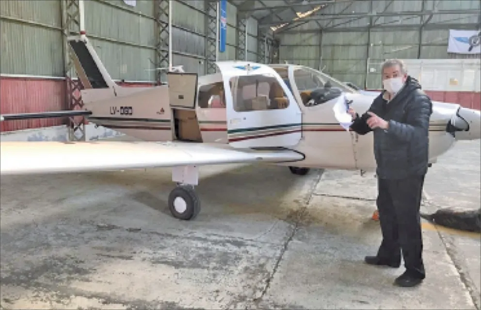 El Aeroclub Río Gallegos completó de manera exitosa vuelo humanitario
