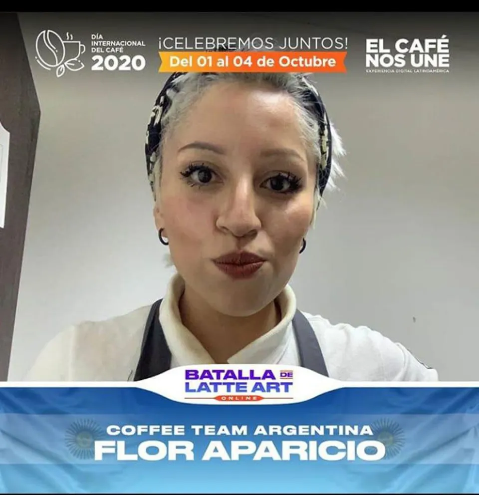 Florencia, la barista comodorense entre 8 clasificados argentinos para competir con baristas de Chile