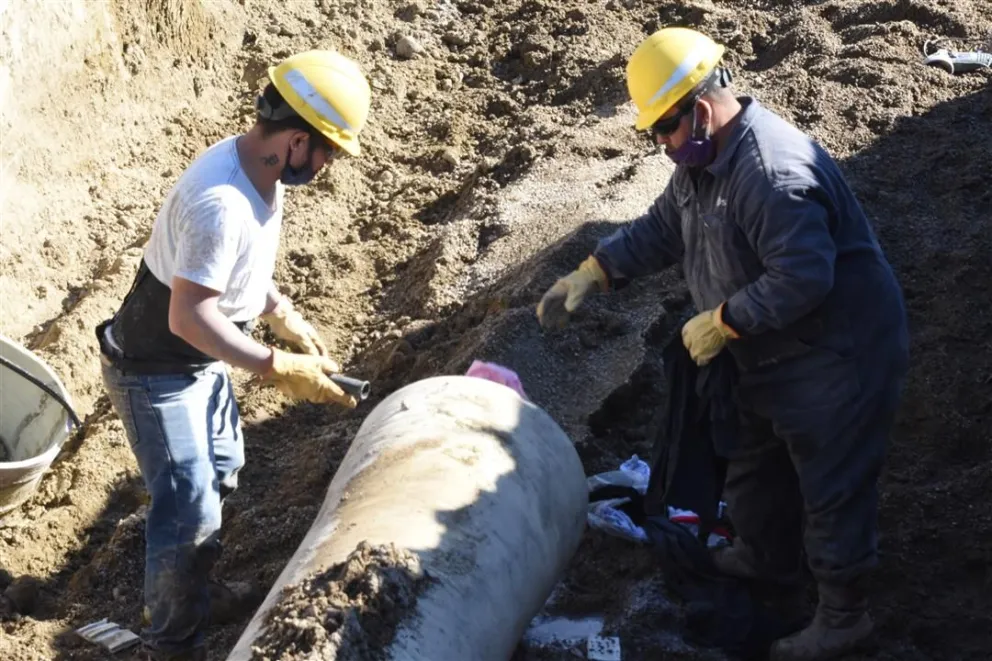 Detectaron una avería en el acueducto