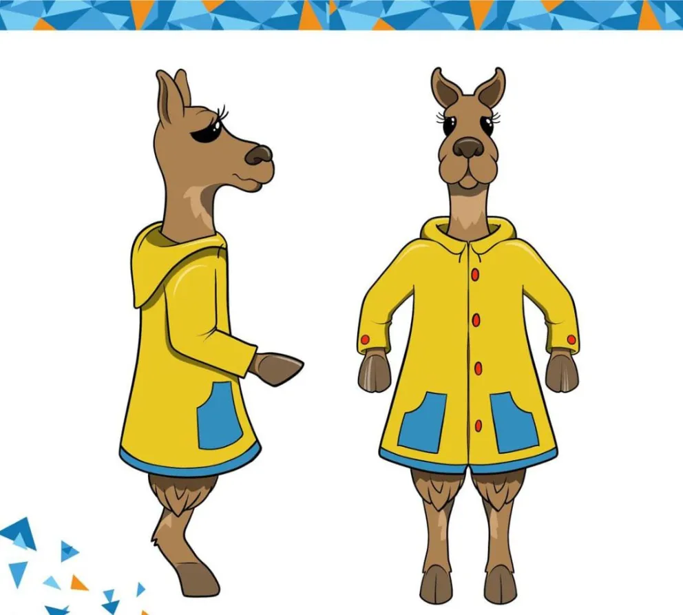 El guanaco Aoni será la mascota de la Secretaría de Cultura de la Municipalidad