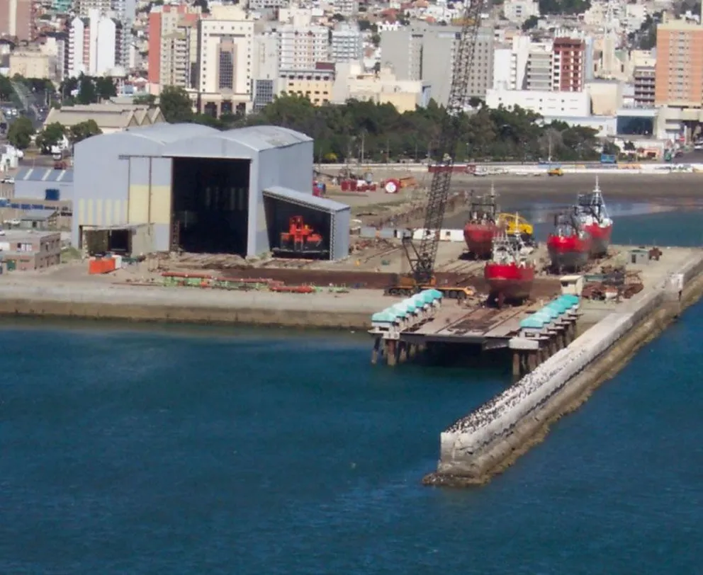 Concesionaron hasta 2045 el astillero de Comodoro Rivadavia