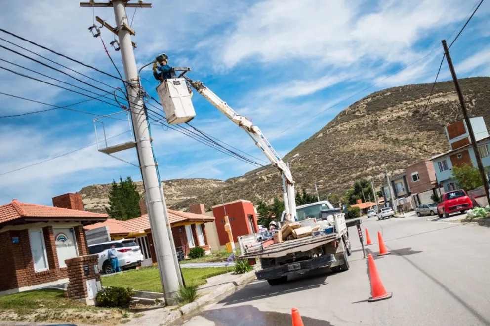 Mañana cortan la energía en parte de Rada Tilly