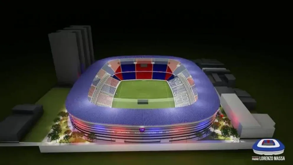 San Lorenzo presentó la maqueta del nuevo estadio