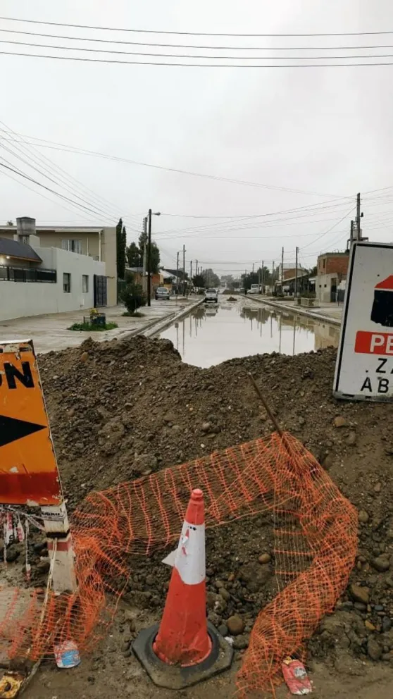 Algunos problemas y rápido desagote tras los 4 milímetros de una “lluvia leve”