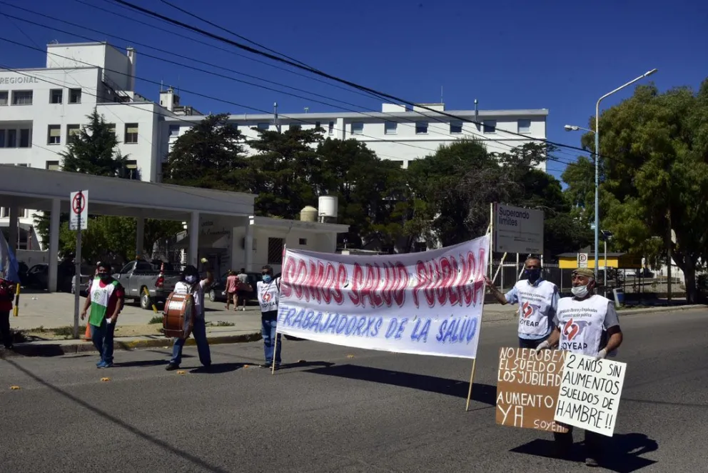 El Sindicato de Salud Pública (SISAP) comienza una retención de servicios en los hospitales de toda la provincia