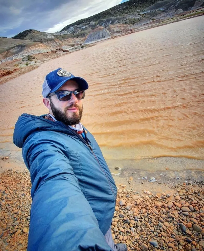 El youtuber Pablo Imhoff visitó Comodoro y publicó fotos y videos sobre la ciudad