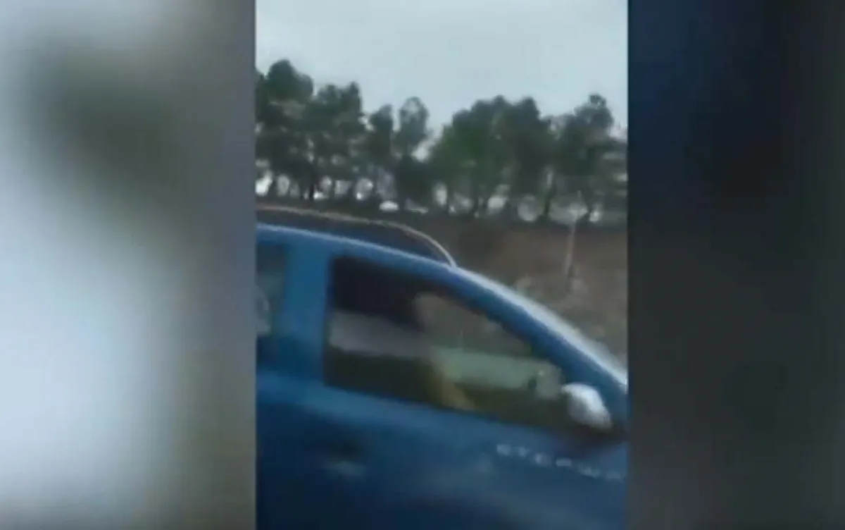 Video: Una pareja tuvo relaciones sexuales en el auto mientras circulaban  por la ruta | Diario Crónica