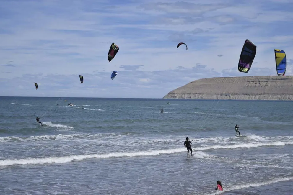 Se viene el II Encuentro de Kitesurf en Rada Tilly